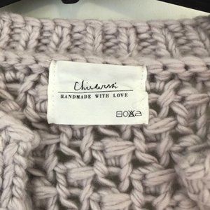 Chicwish chunky lavender cardigan